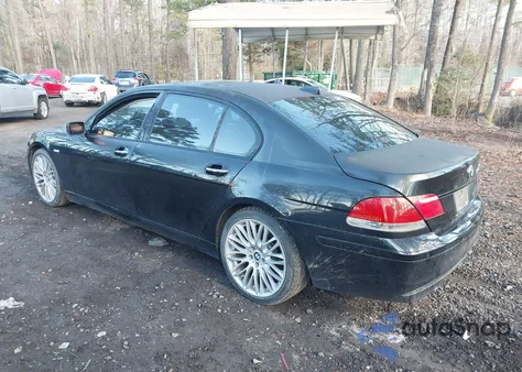 2008 BMW 750Li z USA, uszkodzony, nr VIN WBAHN83548DT84019